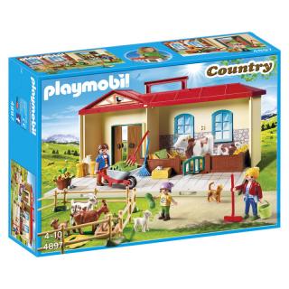 Stavebnice Playmobil farma: zvířata 39x24x20 cm