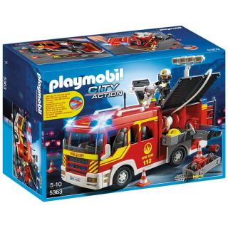 Stavebnice Playmobil hasičský vůz s osvětlením