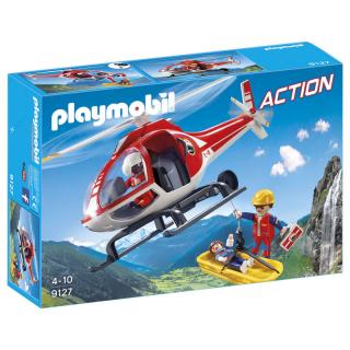 Stavebnice Playmobil helikoptéra pro záchrannou službu