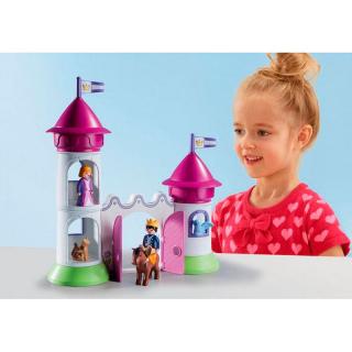 Stavebnice Playmobil hrad: 2 figurky, 1 kůň, 1 kočka, 1 holub 34