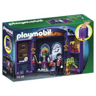 Stavebnice Playmobil Knigths strašidelný dům s laboratoří monste