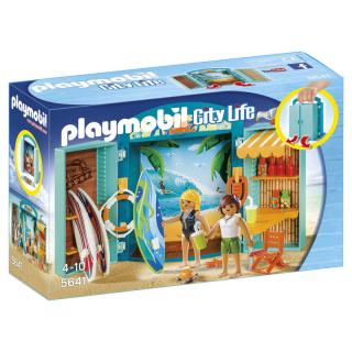 Stavebnice Playmobil obchod se surfy 24x10x16 cm