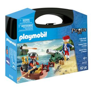Stavebnice Playmobil pirát s vojákem přenosné pouzdro