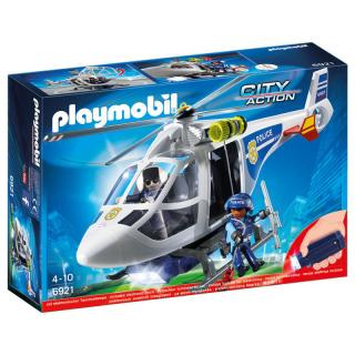 Stavebnice Playmobil policejní helikoptéra s LED světly
