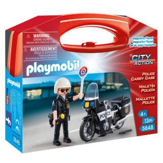 Stavebnice Playmobil policie přenosné pouzdro
