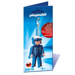 Stavebnice Playmobil policista přívěšek na klíče