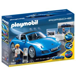 Stavebnice Playmobil Porsche 911 Targa 4S
