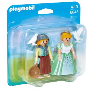 Stavebnice Playmobil princezna a farmář 2 figurky