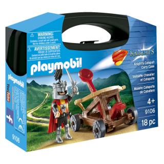 Stavebnice Playmobil rytíř s katapultem přenosné pouzdro