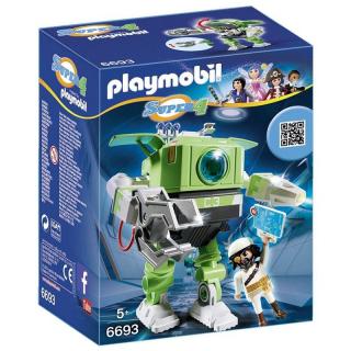 Stavebnice Playmobil Super 4 robot zelený