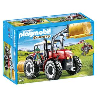 Stavebnice Playmobil venkov: traktor s figurkou 31-40x12x14-22 c