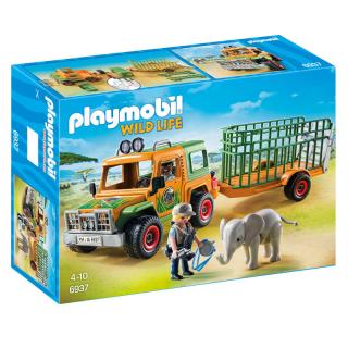 Stavebnice Playmobil vůz se slonem