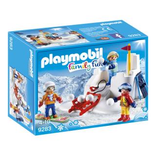 Stavebnice Playmobil zimní hry: koulovaná