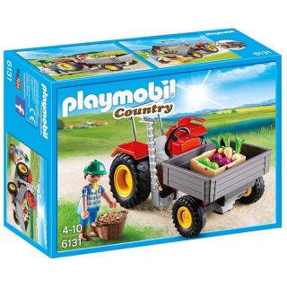 Stavebnice Playmobil život na farmě: traktor