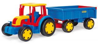 Wader - Gigant traktor s vlekem