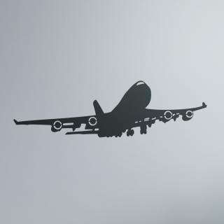 Samolepka Letadlo B 747