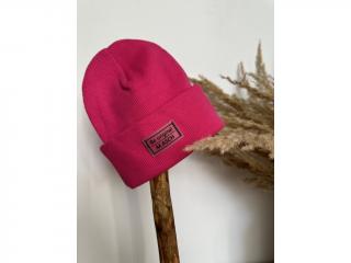 Dětská ribbed beanie Barva: MAGENTA, Velikost: 48-53