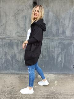 Kardigan OVERSIZE Barva: Černá, Velikosti: XL