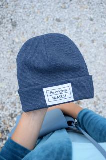 Ribbed Beanie Barva: Jeans, Velikost: UNI