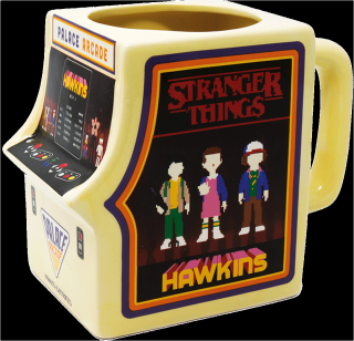 3D Hrnek Stranger Things: Arcade Machine (550 ml)