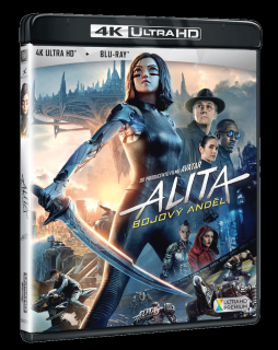 Alita: Bojový anděl (4k Ultra HD Blu-ray + Blu-ray)