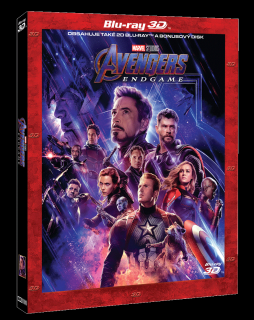 Avengers: Endgame (Blu-ray 3D + 2x Blu-ray 2D, Edice s rukávkem)