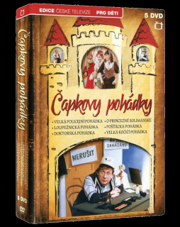 Čapkovy pohádky (Kolekce, 5x DVD)