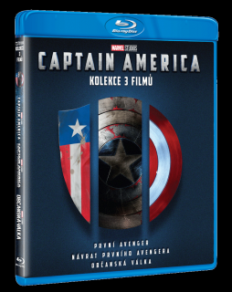 Captain America 1.-3. (3x Blu-ray)