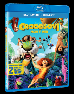 Croodsovi: Nový věk (Blu-ray 3D + Blu-ray 2D)