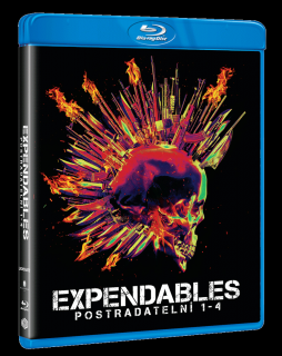 Expendables: Postradatelní (Kolekce 1-4, 4x Blu-ray)