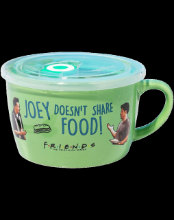 Hrnek na polévku Přátelé: Joey se o jídlo nedělí (600 ml)