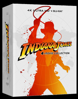 Indiana Jones 1-4 (4k kolekce, Steelbooky, 4x 4k Ultra HD Blu-ray + 5x Blu-ray)