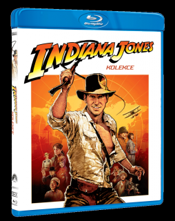 Indiana Jones 1 - 4 (Blu-ray kolekce, 4x Blu-ray)