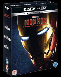 Iron Man (Trilogie, 3x 4k Ultra HD Blu-ray + 3 Blu-ray, Bez CZ)