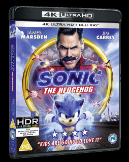 Ježek Sonic (4k Ultra HD Blu-ray + Blu-ray, CZ pouze na UHD)
