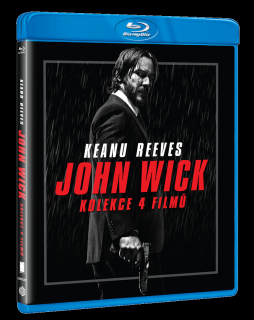 John Wick (Kolekce 1-4, 4x Blu-ray)