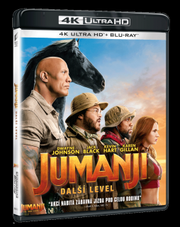 Jumanji: Další level (4k Ultra HD Blu-ray + Blu-ray)