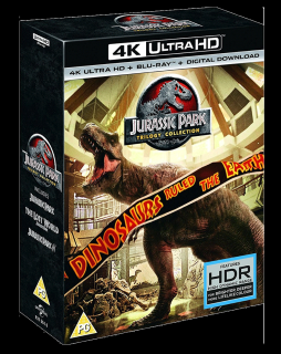 Jurský Park Trilogie (Kolekce 1-3, 3x 4k Ultra HD Blu-ray + 3x Blu-ray, CZ pouze na UHD)