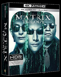 Matrix 1 - 3 (Trilogie, 4k Ultra HD Blu-ray + Blu-ray)
