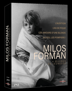 Miloš Forman: Kolekce 4 filmů (3x Blu-ray, Konkurs, Černý Petr, Lásky jedné plavovlásky, Hoří, má panenko)