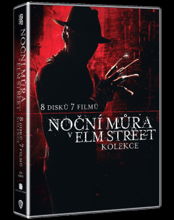Noční můra v Elm Street 1-7 (Kolekce, 7x DVD + bonusové DVD)