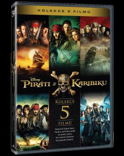 Piráti z Karibiku 1-5 (Kolekce, 5x DVD)