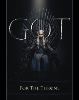 Plakát Hra o trůny: Daenerys na trůn! (91,5 x 61 cm)
