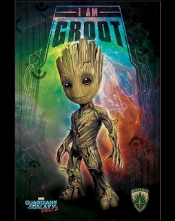 Plakát Marvel: Strážci galaxie 2 - I am Groot (91,5 x 61 cm)