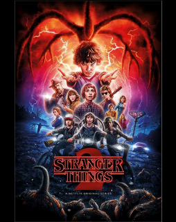 Plakát Stranger Things 2: Hlavní hrdinové (91,5 x 61 cm)