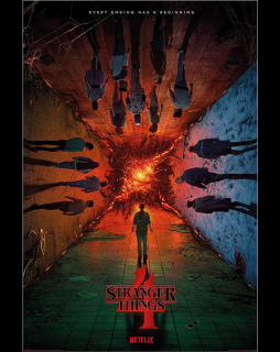 Plakát Stranger Things 4: Každý konec má svůj začátek (91,5 x 61 cm)