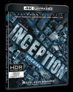 Počátek (4k Ultra HD Blu-ray + Blu-ray + bonusový disk, Limitovaná sběratelská edice)
