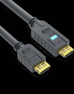 PureInstall 4k HDMI (aktivní HDMI 2.0b kabel, 18Gbps, 7,5 - 20 metrů) Délka: 12,5 m (1250 cm)