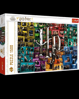 Puzzle Harry Potter: Čarovný svět (85 x 58 cm)