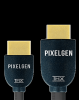 PXLDRIVE Max 4k Interconnect HDMI 2.0b kabel s THX certifikací (4k, HDR, 12-bit WCG, HFR) Délka: 0,3 m (30 cm)